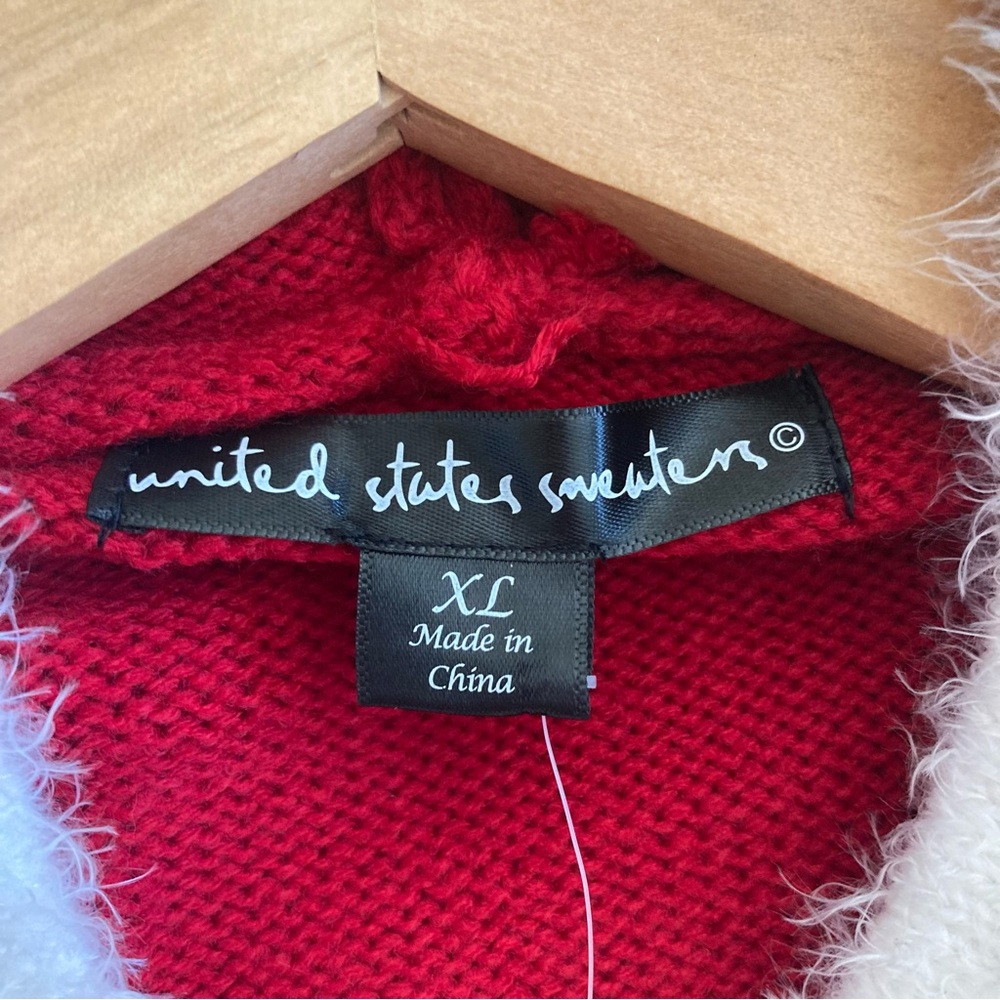 Christmas United States Sweaters Red Knit Pullover | NWT - Picture 9 of 11